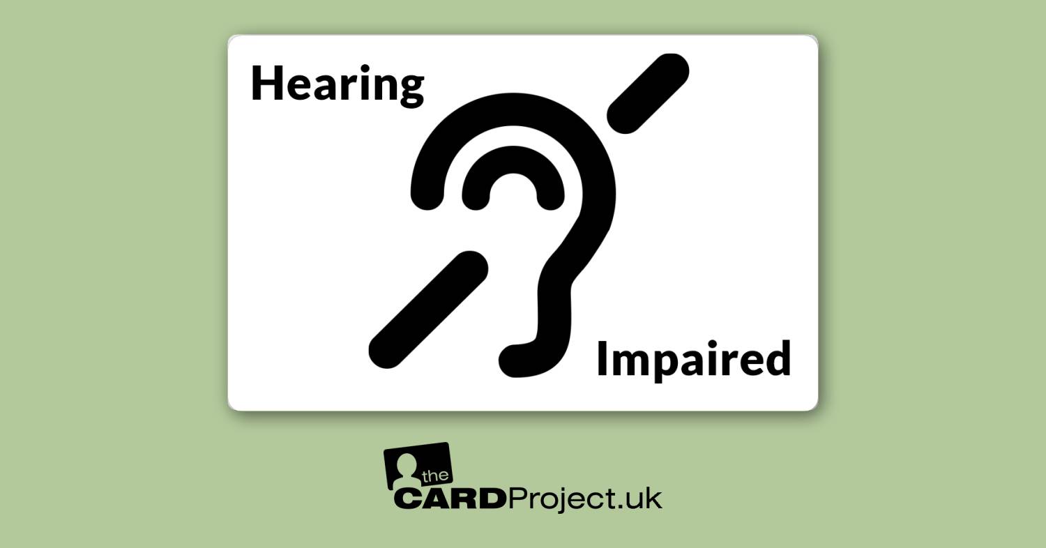 Hearing Impaired Card 